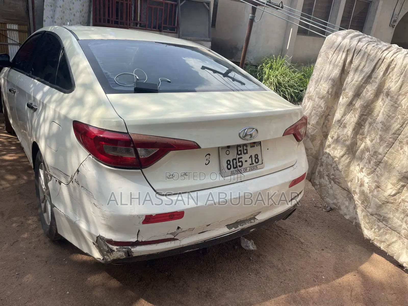 Hyundai Sonata ECO Sedan FWD (1.6L 4cyl 7A) 2016 White