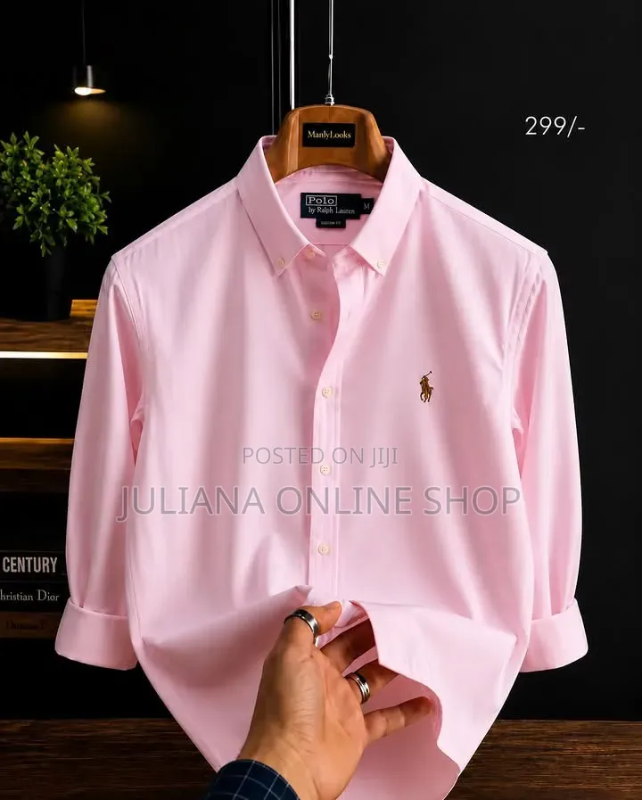 Polo Long Sleeves Shirts Heavy Material