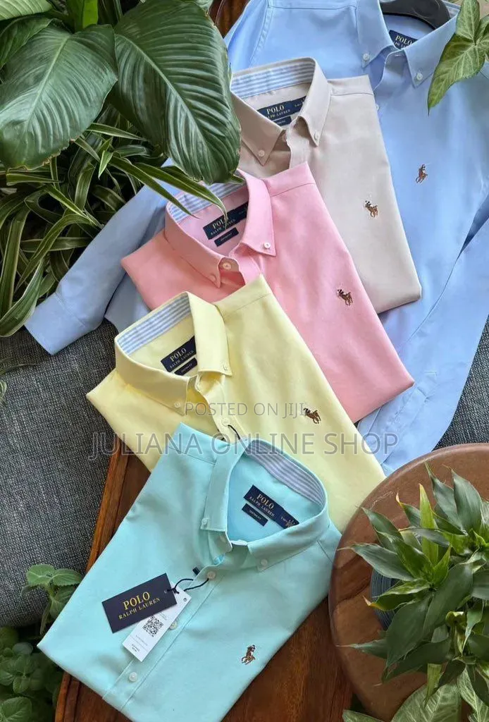 Polo Long Sleeves Shirts Heavy Material