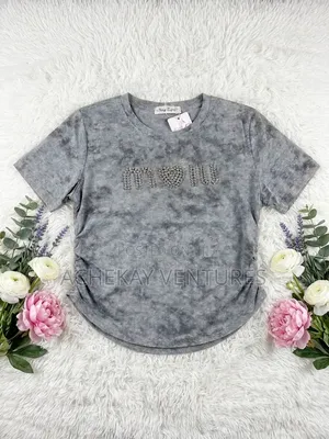 Luxury Ladies Top 100%cotton