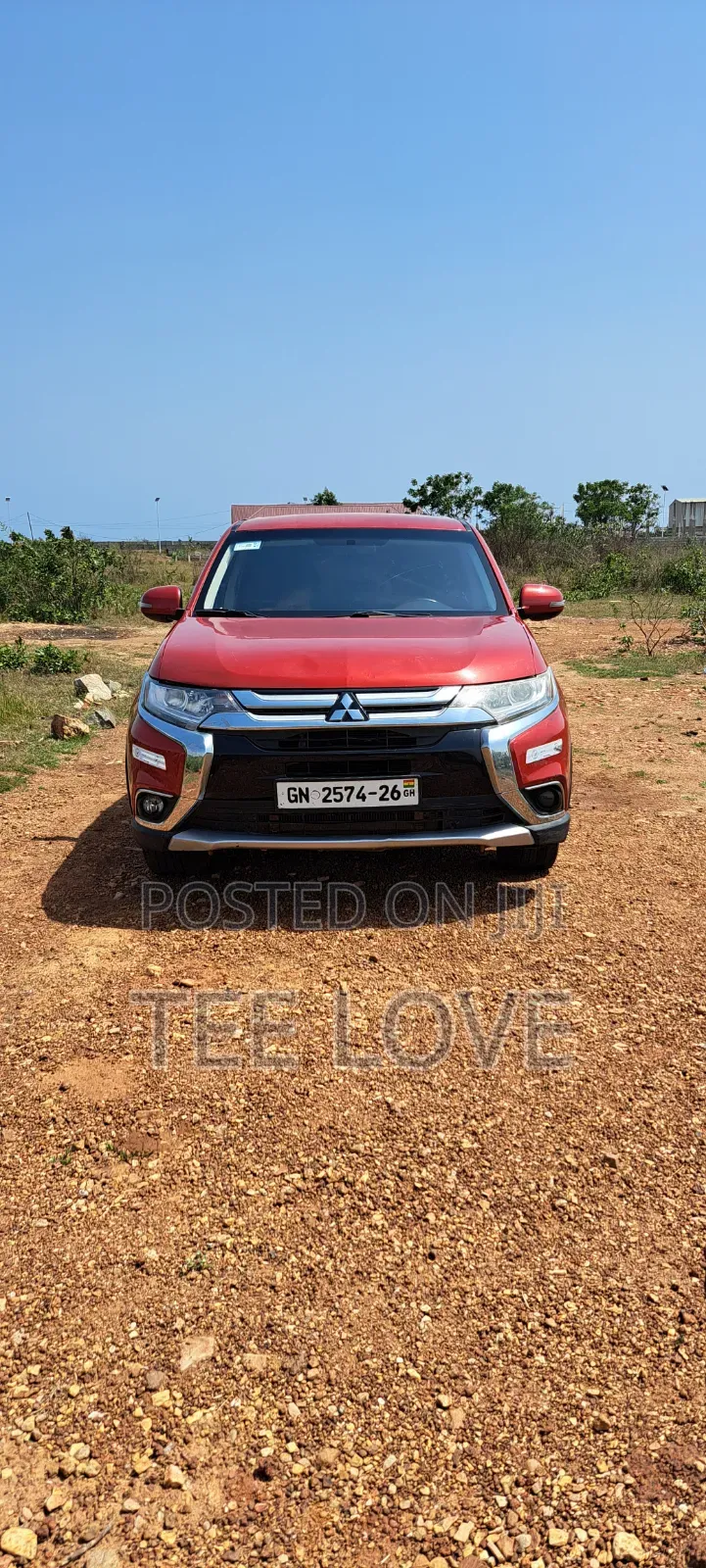 Mitsubishi Outlander SE FWD 2017 Red