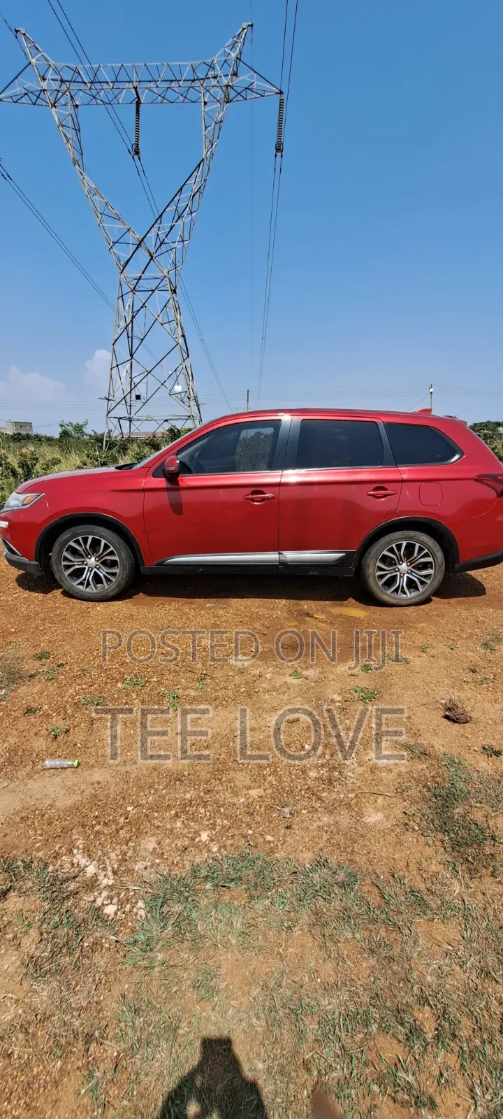Mitsubishi Outlander SE FWD 2017 Red