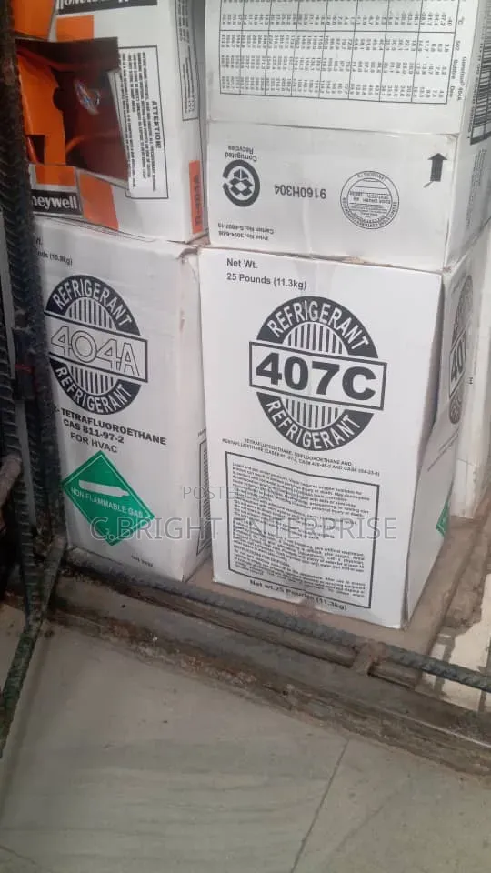 407C Cylinder Refrigerant Gas