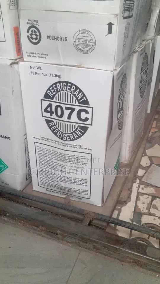 407C Cylinder Refrigerant Gas