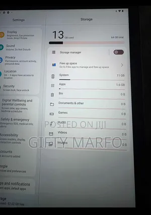 Lenovo Tab M10 64 GB Black