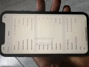 Apple iPhone XR 64 GB Black