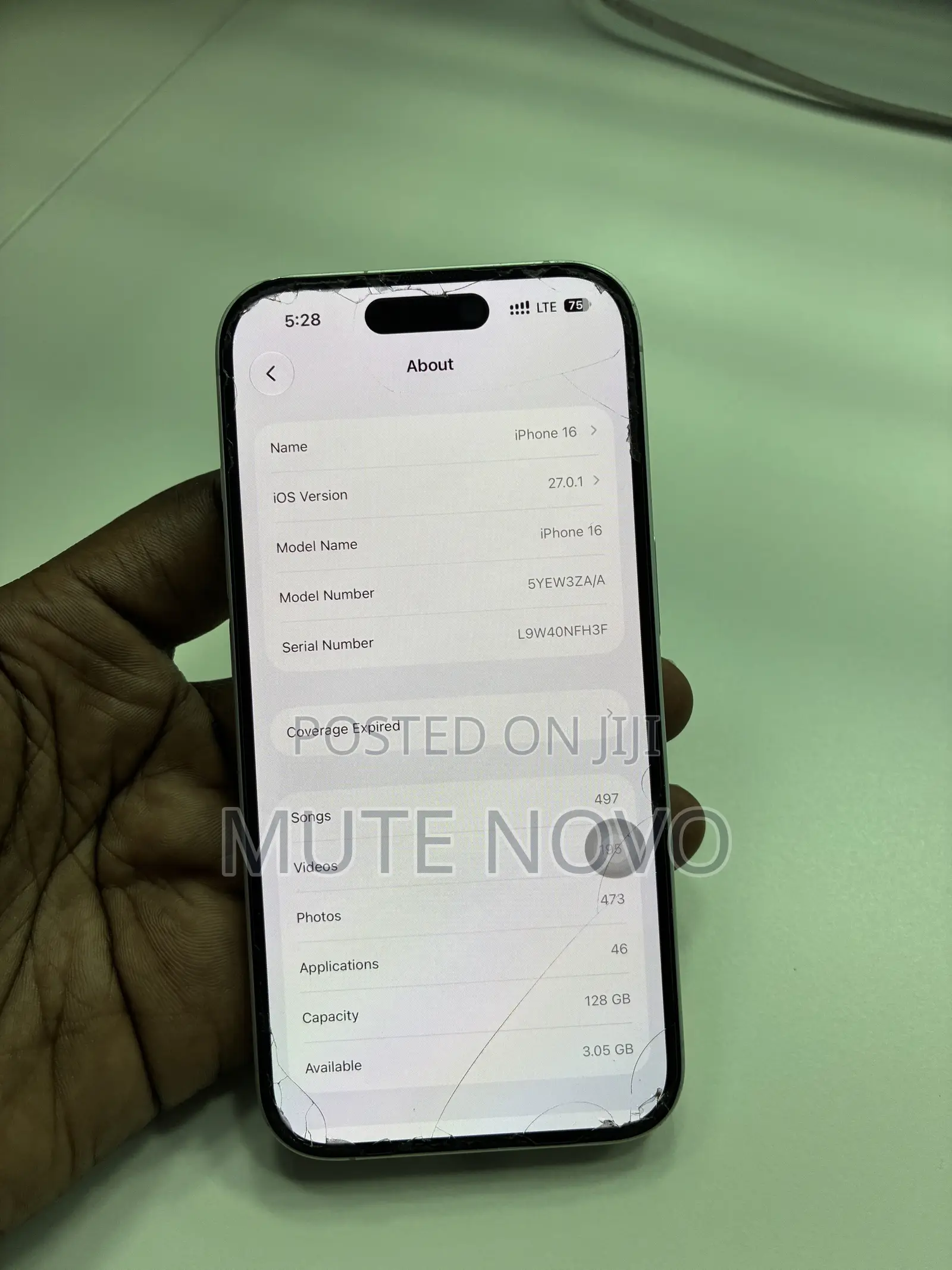 Apple iPhone 16 128 GB White