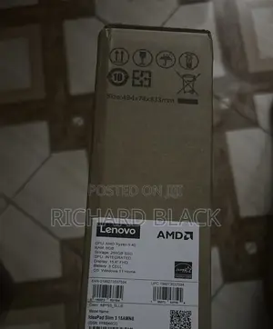 New Laptop Lenovo Ideapad 3 8GB AMD Ryzen 5 SSD 256GB