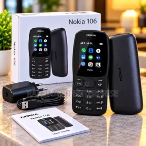 New Nokia 106 Black