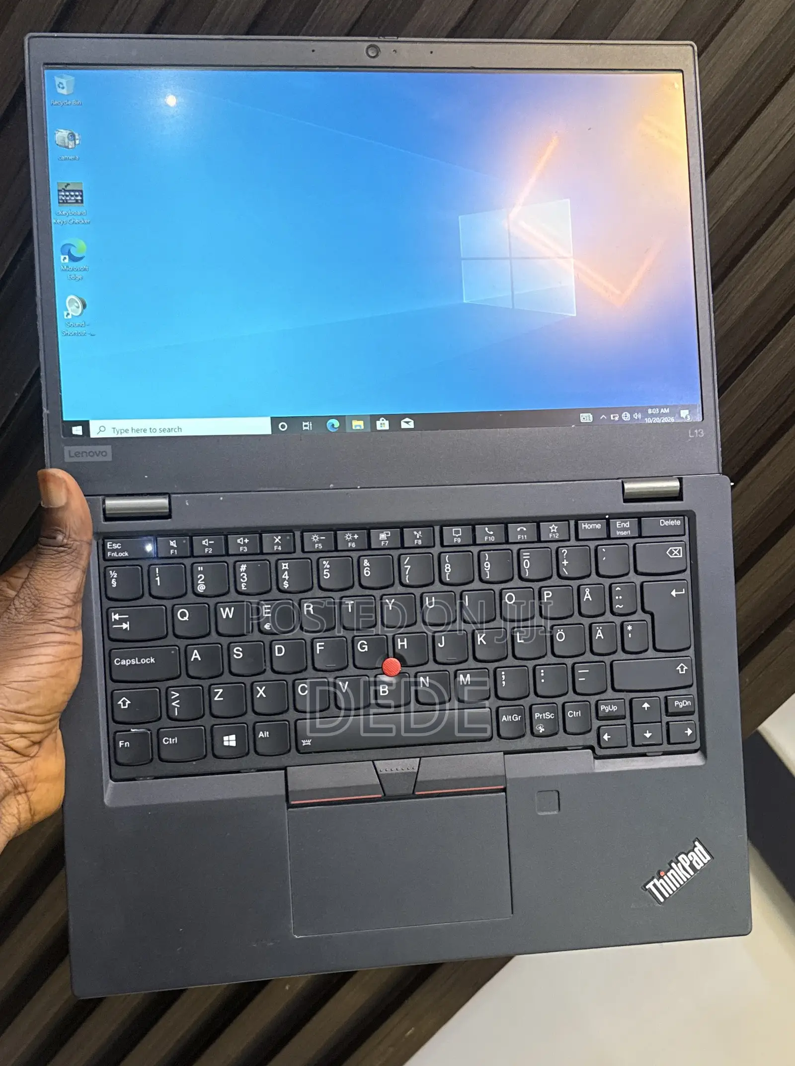 New Laptop Lenovo ThinkPad L13 Yoga 16GB Intel Core i5 SSD 256GB