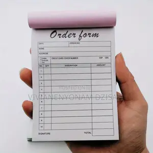 Reciept Book Printing