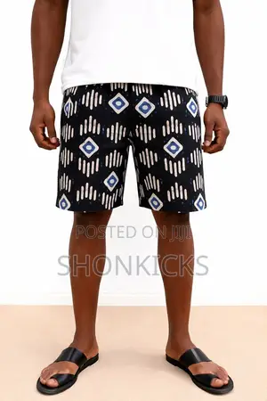 Ankara Shorts- 100% Cotton