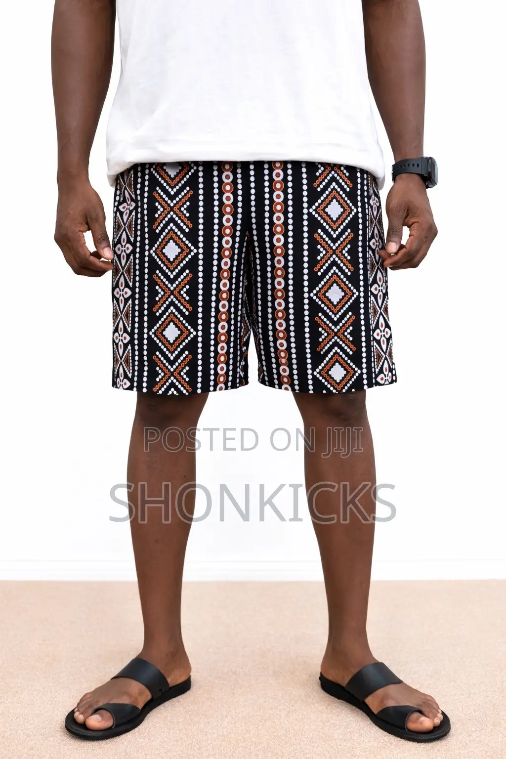 Ankara Shorts- 100% Cotton