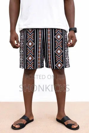Ankara Shorts- 100% Cotton