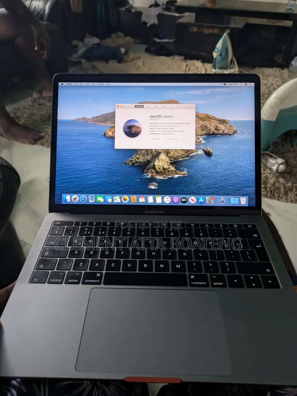 New Laptop Apple MacBook Pro 2017 8GB Intel Core i5 SSD 128GB