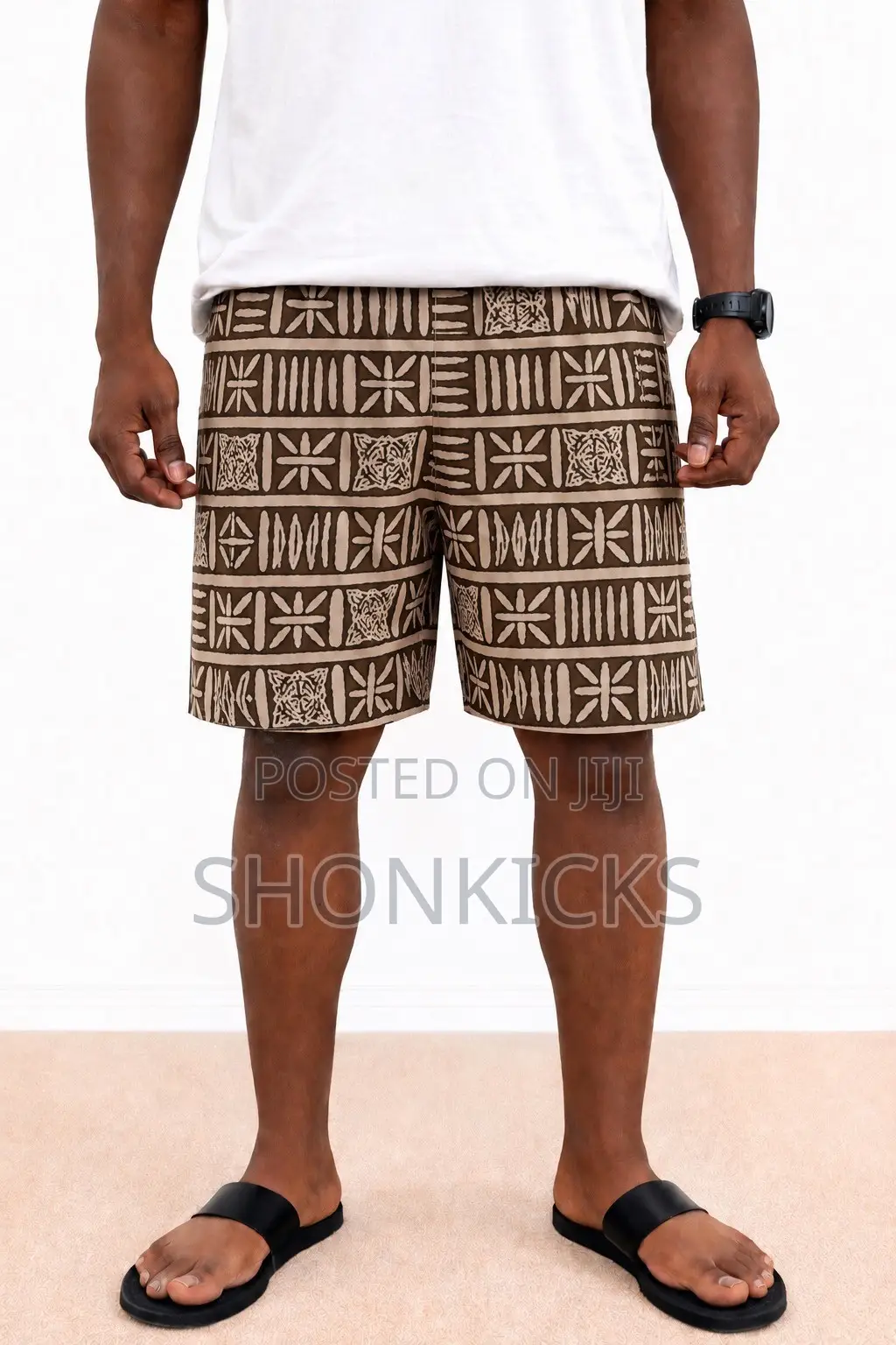 Ankara Shorts- 100% Cotton