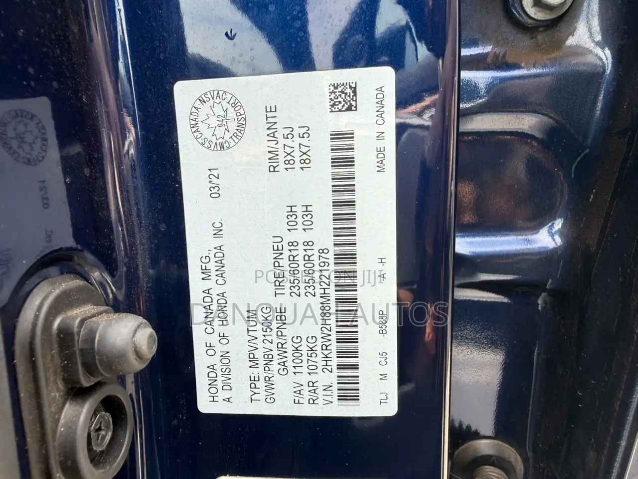 Honda CR-V EX 2021
