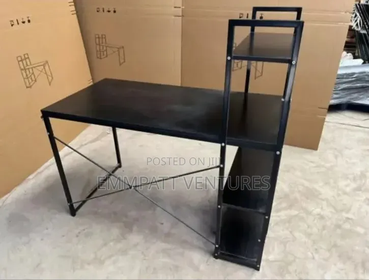 Metallic Multipurpose Learning Desk With Sections