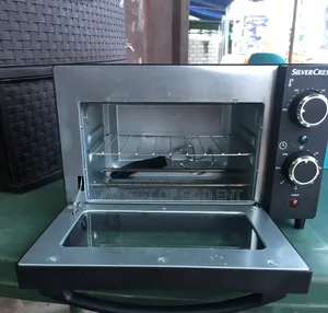 SilverCrest 9L Mini Oven 800W Black 60 Min Timer Variable Temp220-240v