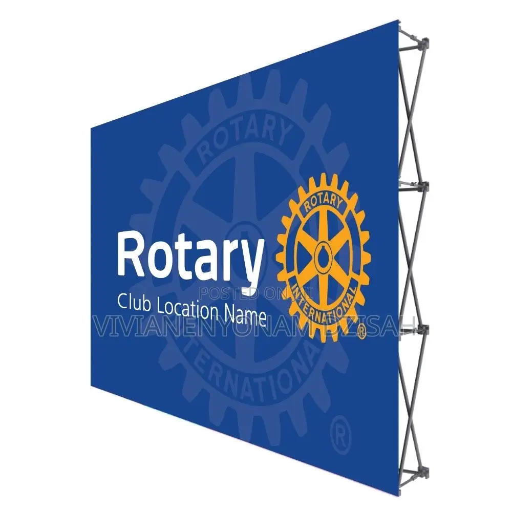 Foldable Backdrop With Branding