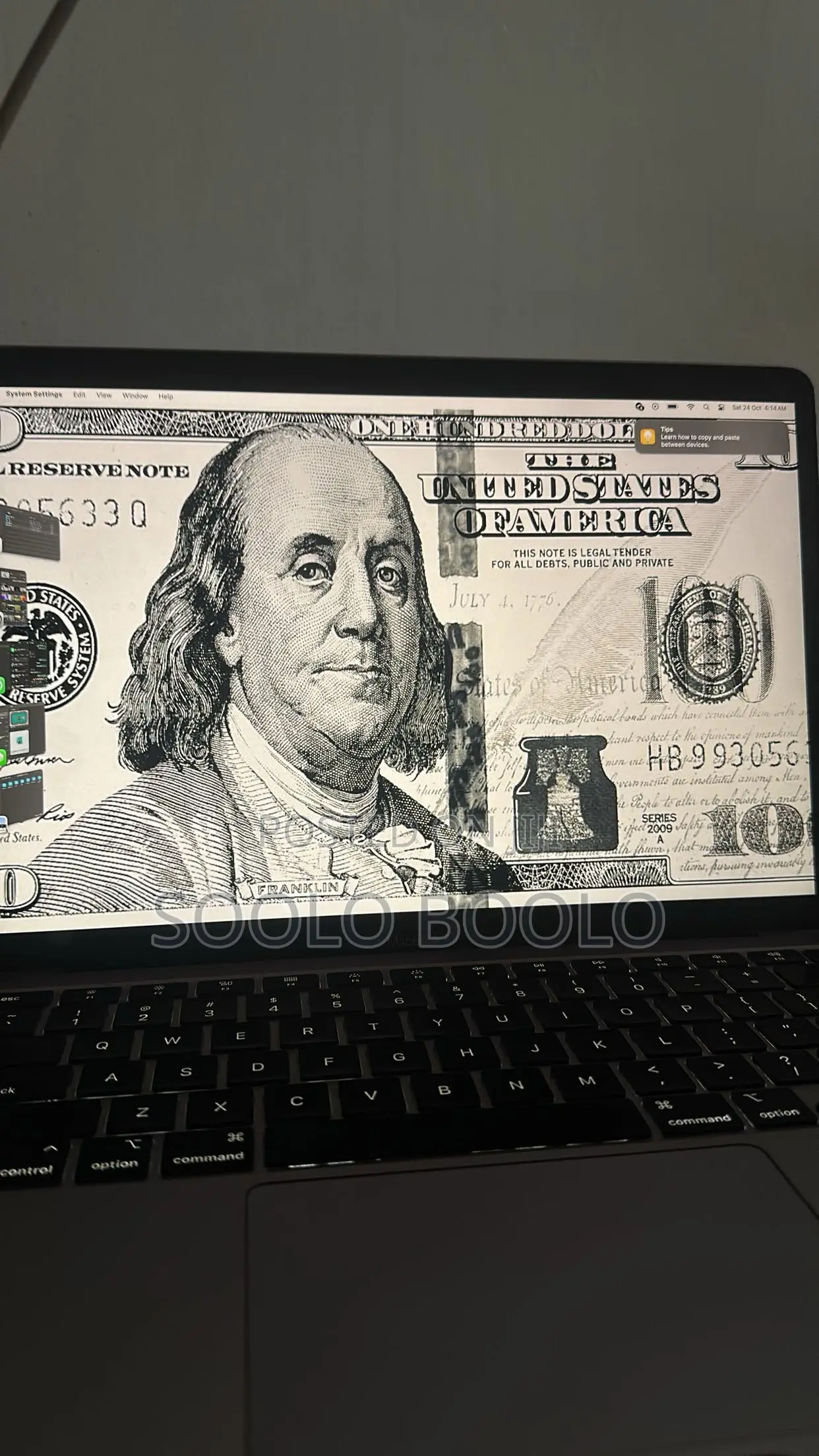 Laptop Apple MacBook Air 8GB Intel Core 3 HDD 256GB