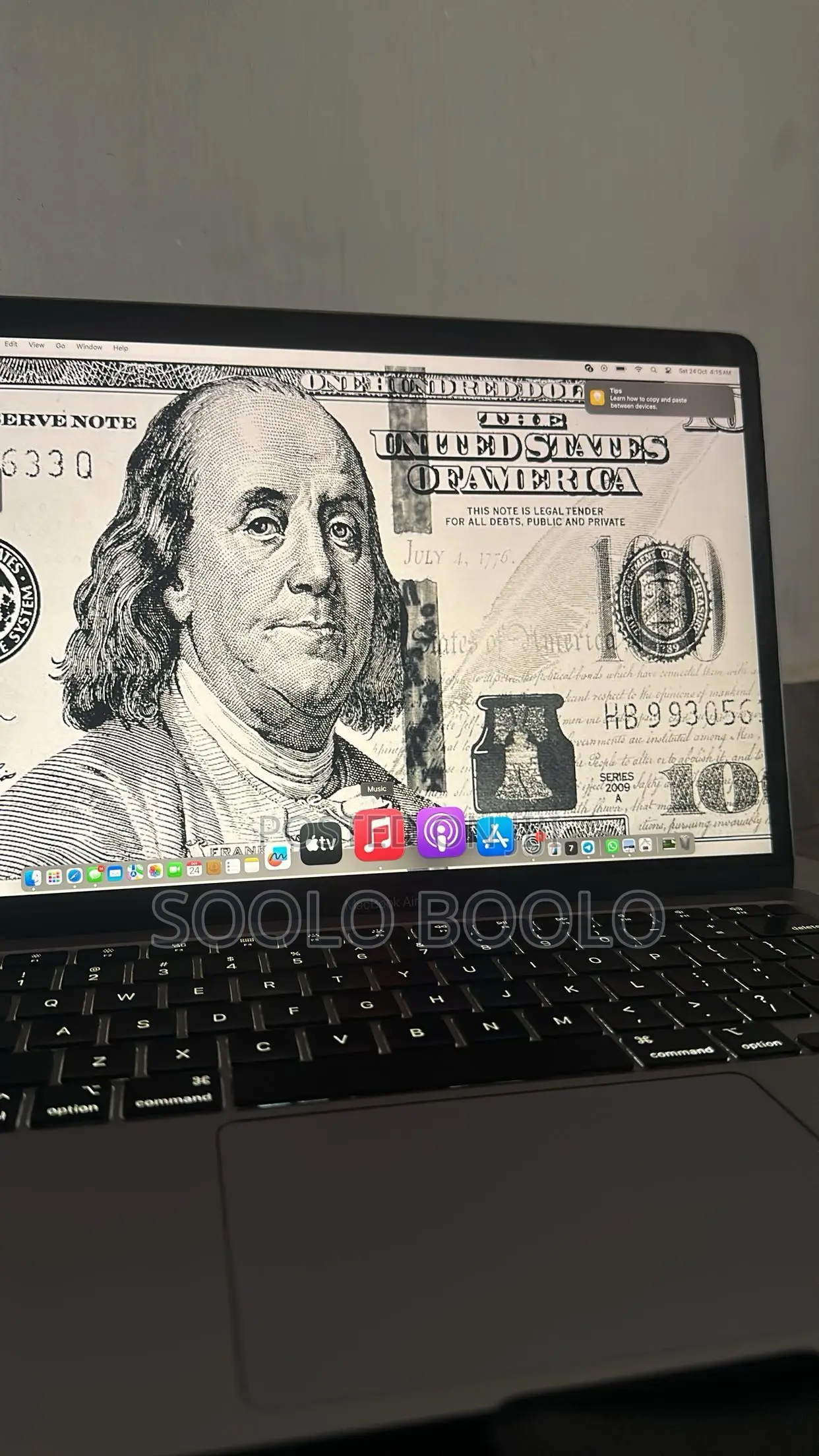 Laptop Apple MacBook Air 8GB Intel Core 3 HDD 256GB