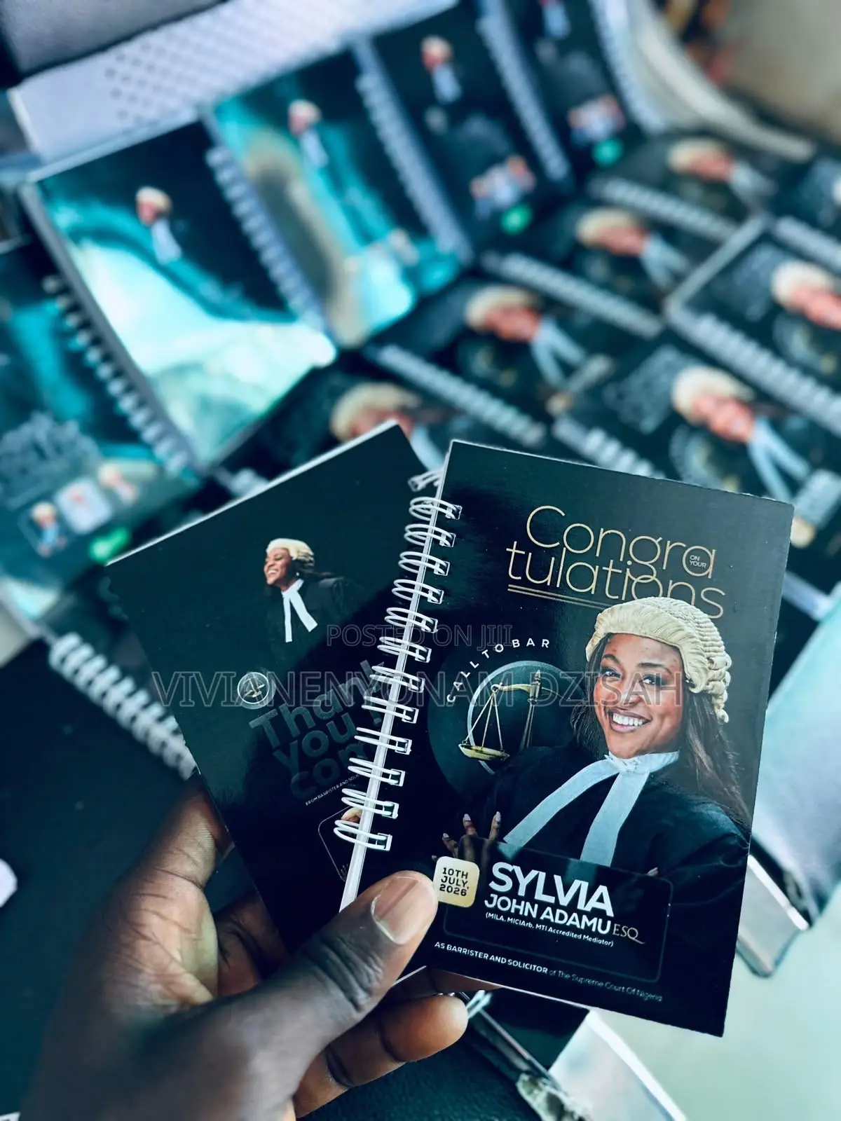 Note Pad With Light Cover Branding