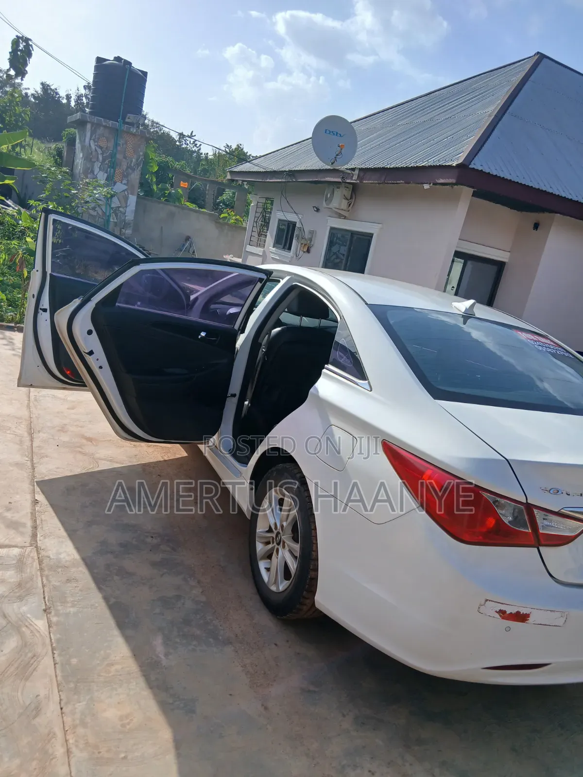 Hyundai Sonata SE 2.0T Sedan FWD (2.0L 4cyl 6A) 2012 White