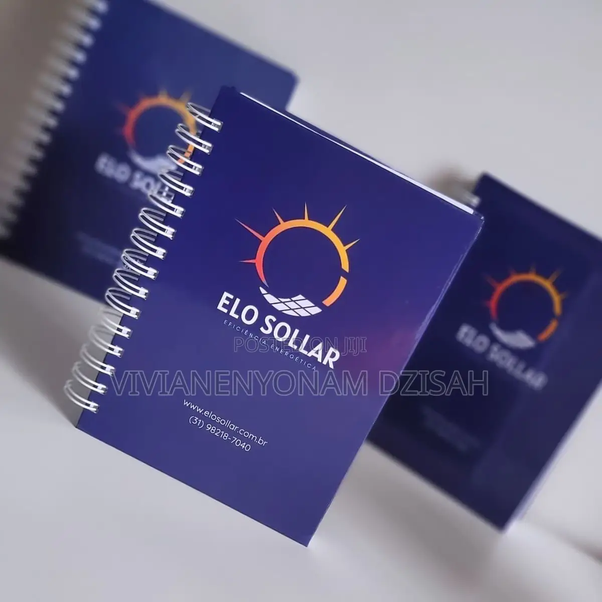 Thick Cover Note Pad With Branding