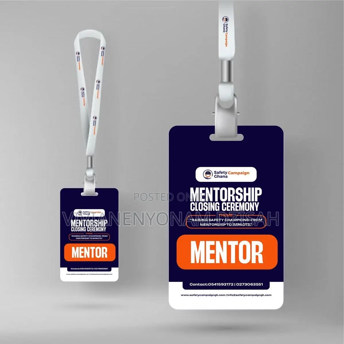 Neck Tag With Branding