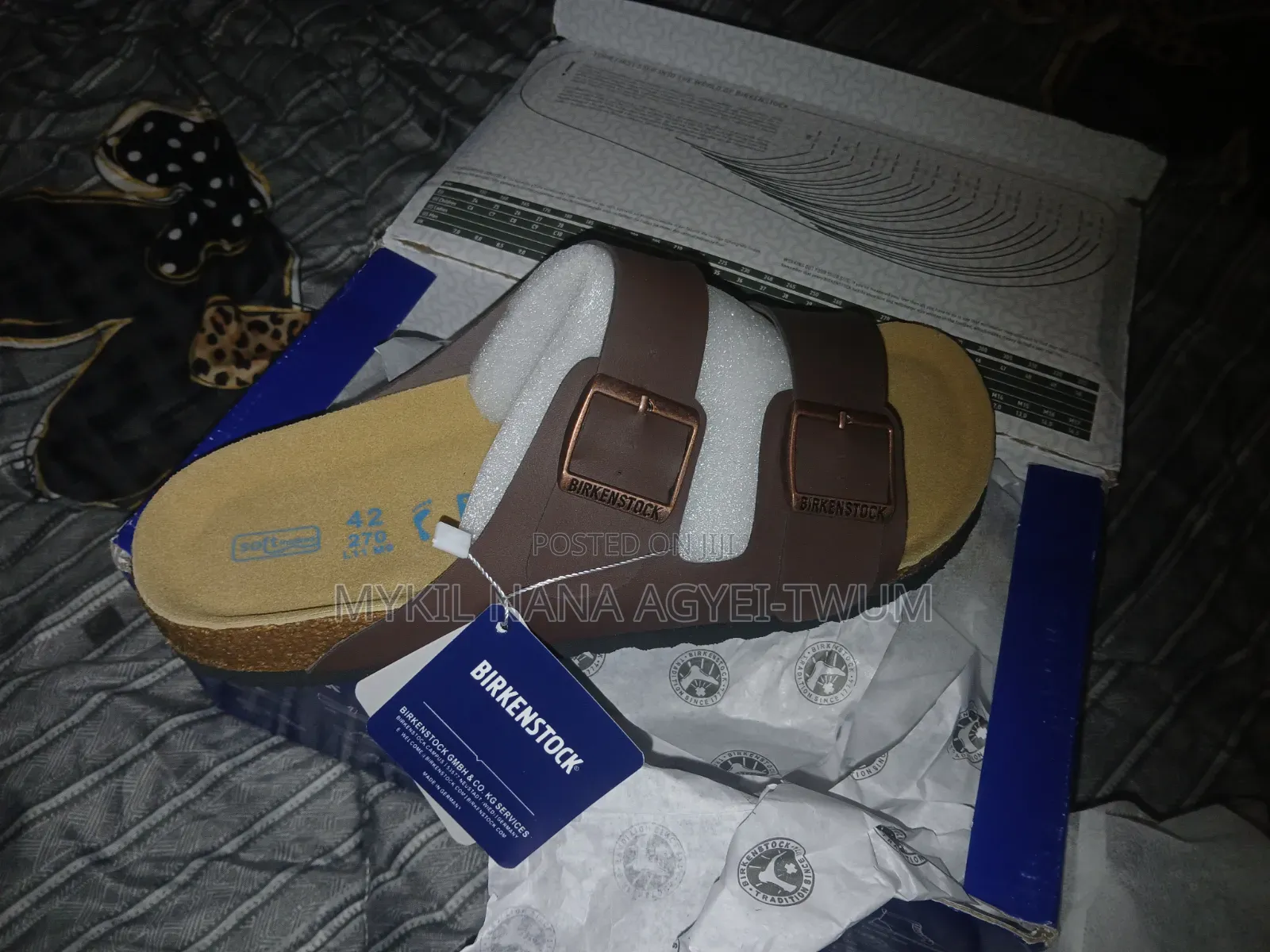 Berkenstock Slippers Arizona Size 42