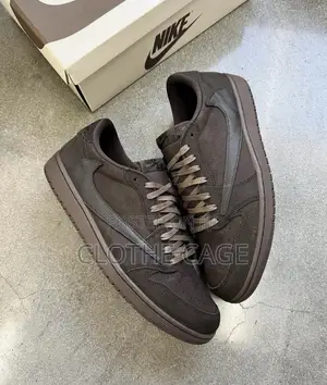 Travis Scott X Air Jordan 1 Retro Low OG SP "Velvet Brown"