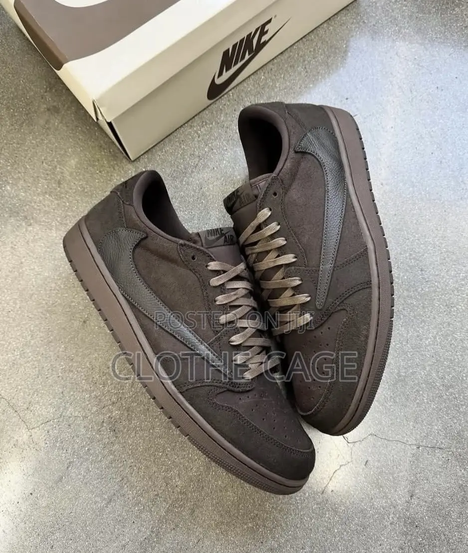 Travis Scott X Air Jordan 1 Retro Low OG SP "Velvet Brown"