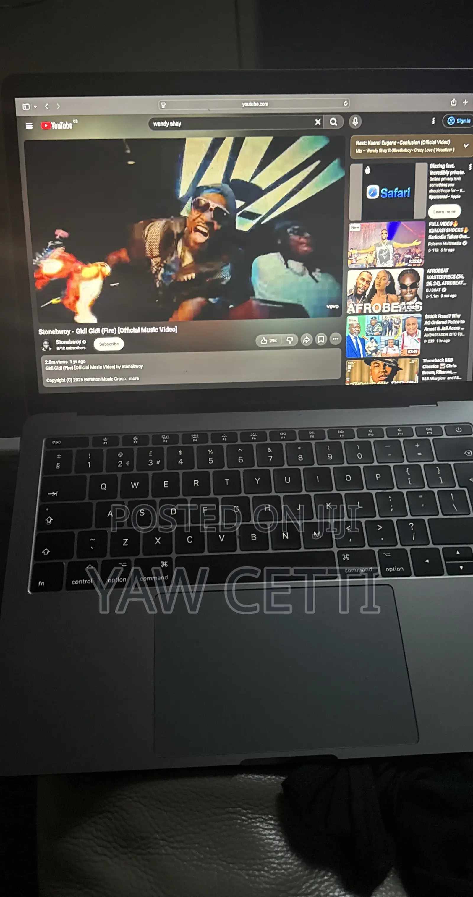 Laptop Apple MacBook Pro 2017 8GB Intel Core i5 SSD 256GB