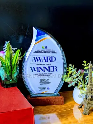 Crystal Plaque With Branding
