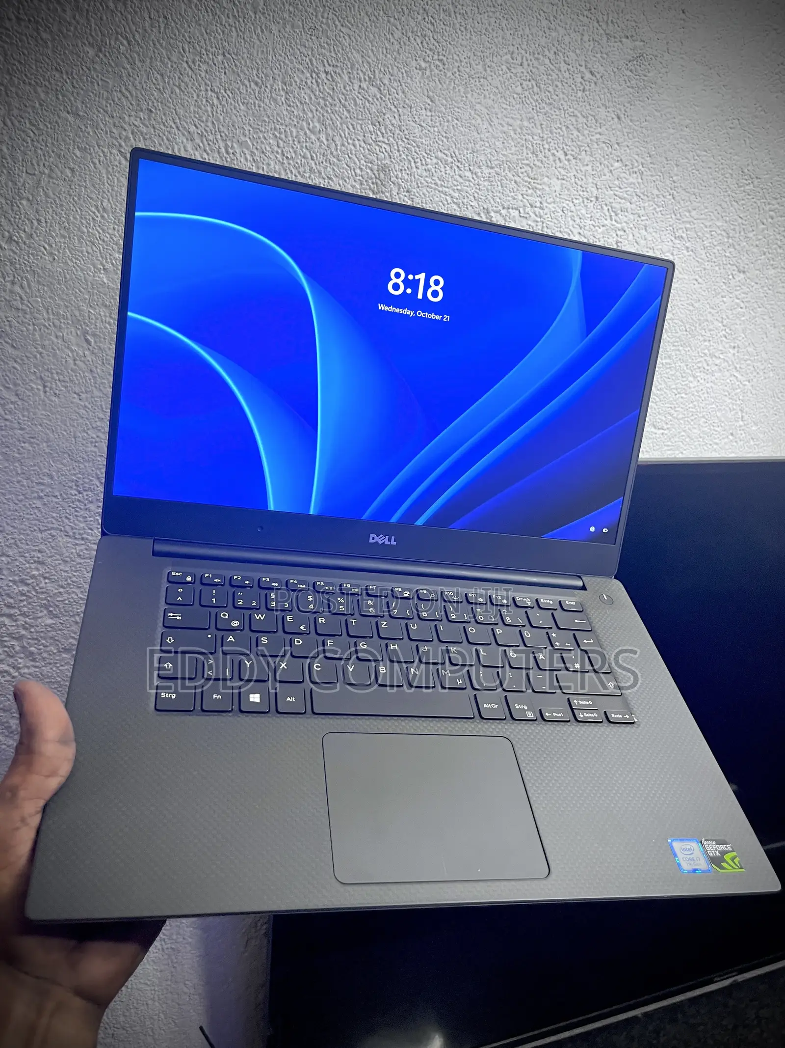 Laptop Dell XPS 15 9560 16GB Intel Core i7 SSD 512GB