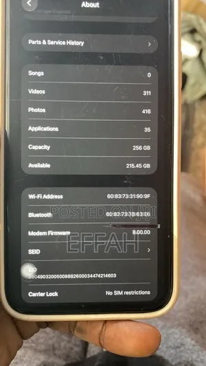 Apple iPhone 11 256 GB Blue