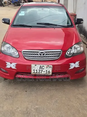 Toyota Corolla S 2007 Red
