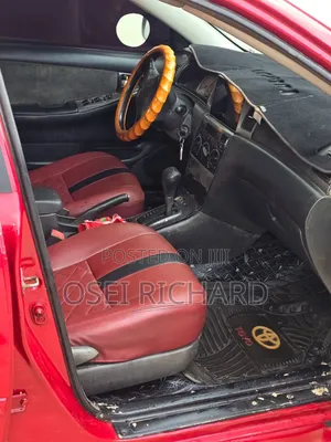 Toyota Corolla S 2007 Red