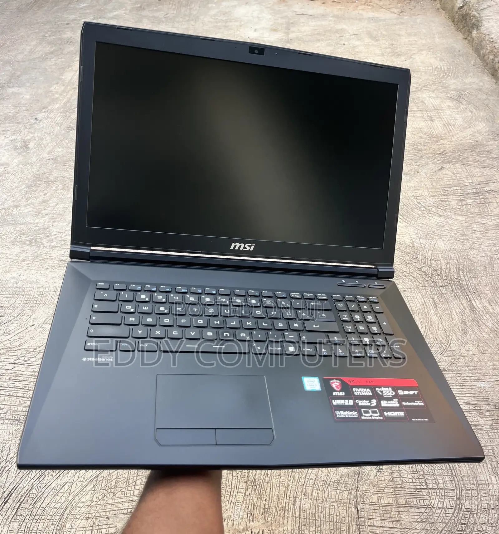 Laptop MSI 12GB Intel Core i7 HDD+SSD 256GB