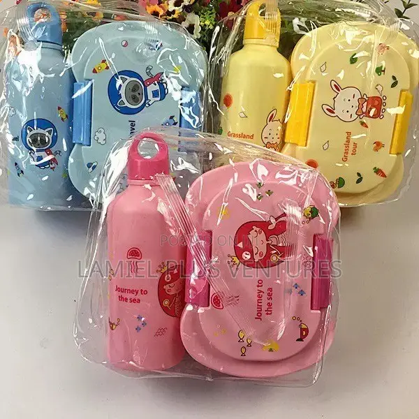 Kids Lunch Bowl With Water Bottle
