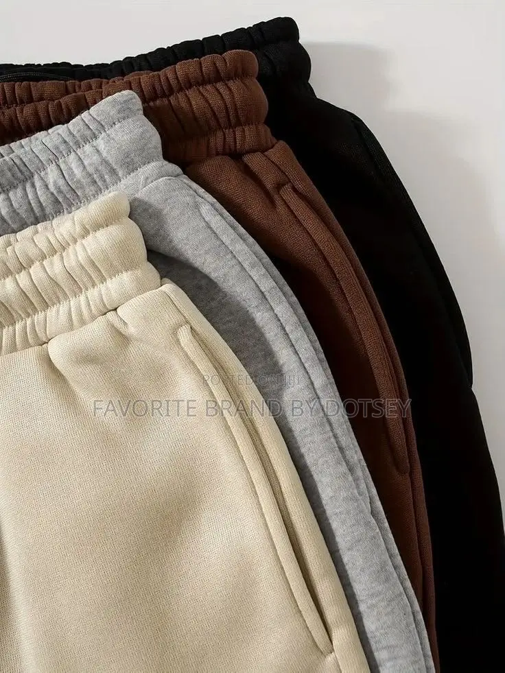 Thick Cotton Joggers