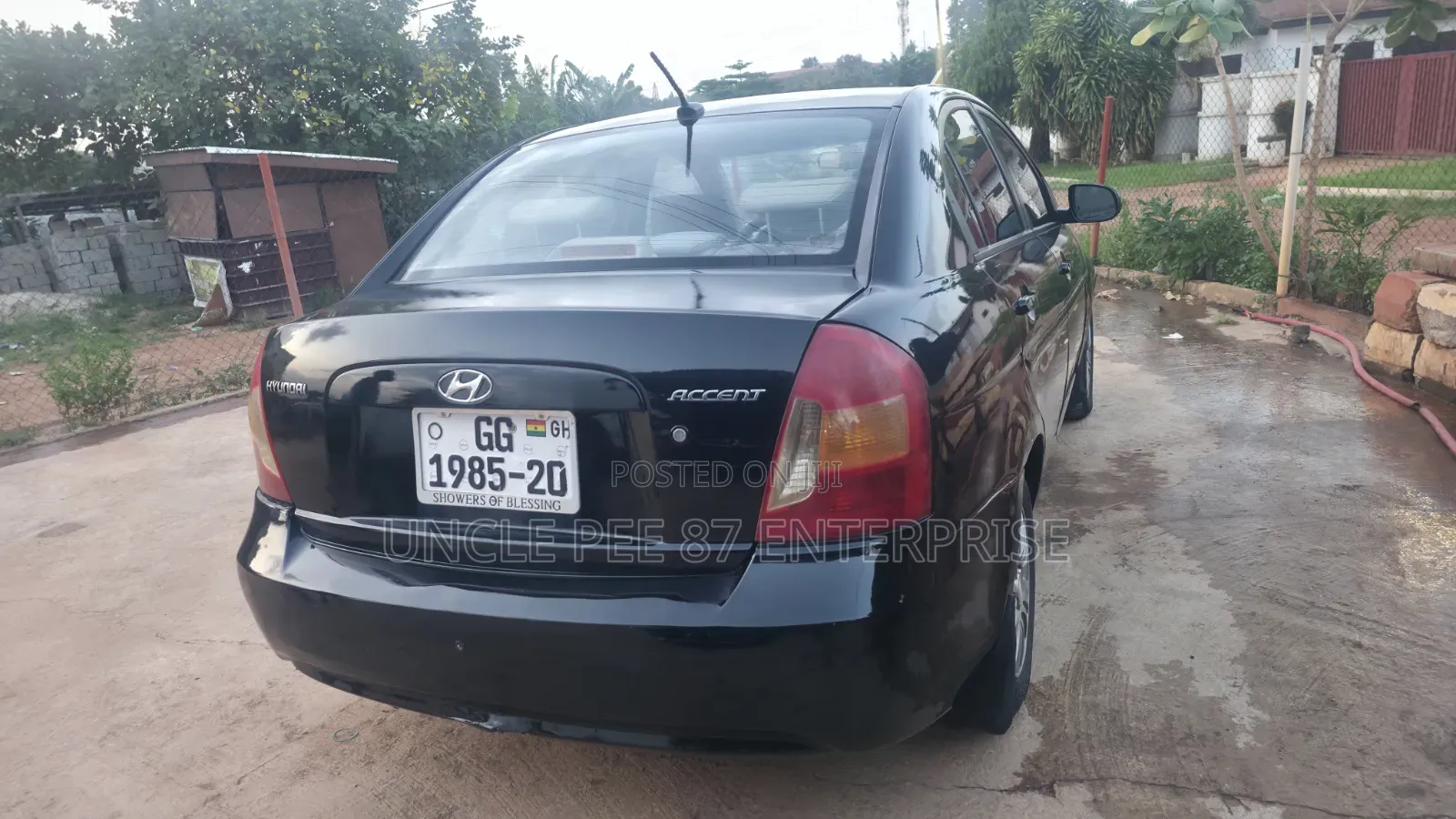 Hyundai Accent GLS Automatic 2012 Black