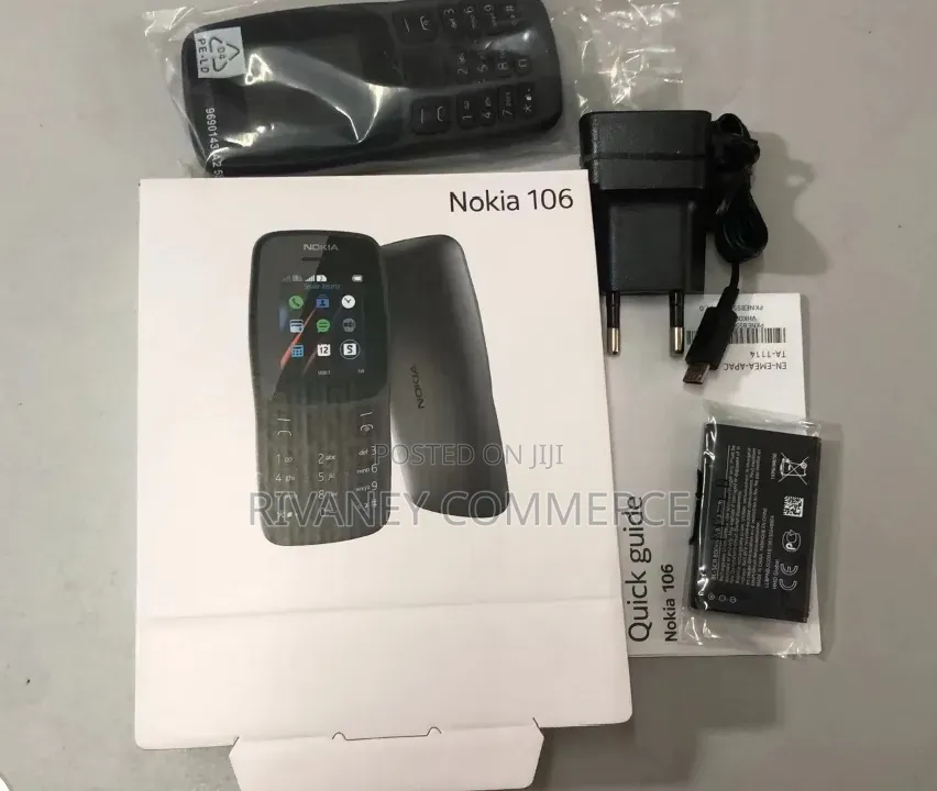 New Nokia 106 Black