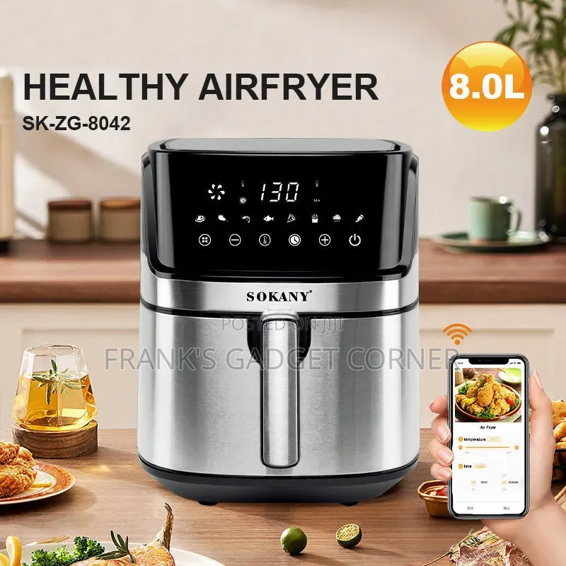 Sokany Healthy Air Fryer 8.0L