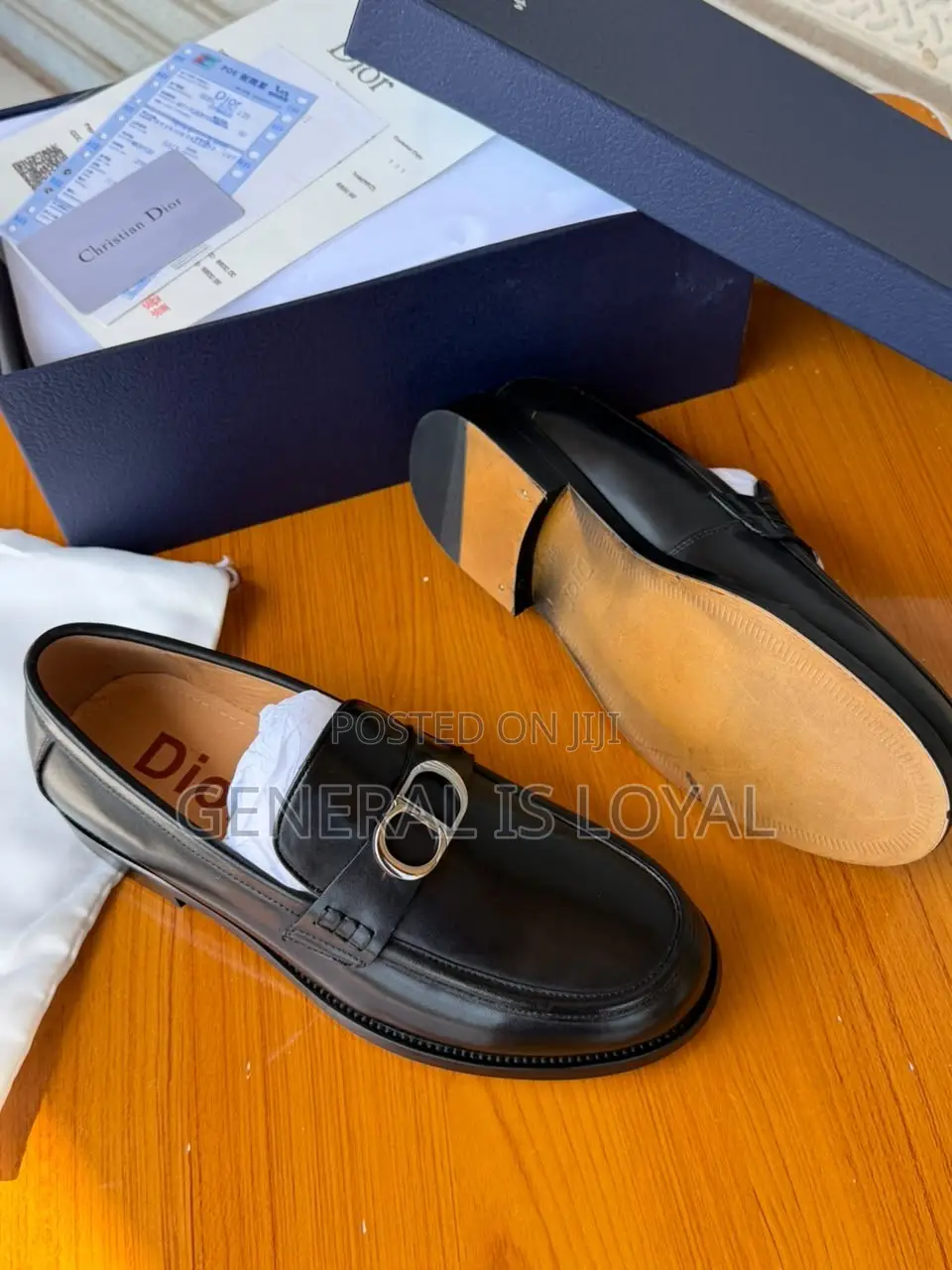 Christian Dior Oblique Jacquard Loafers