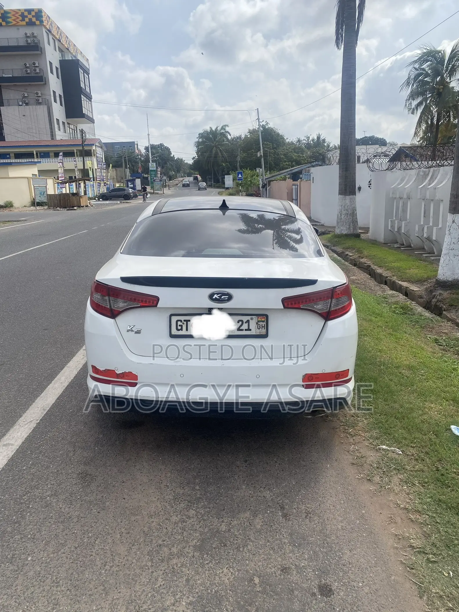Kia K5 2013 White
