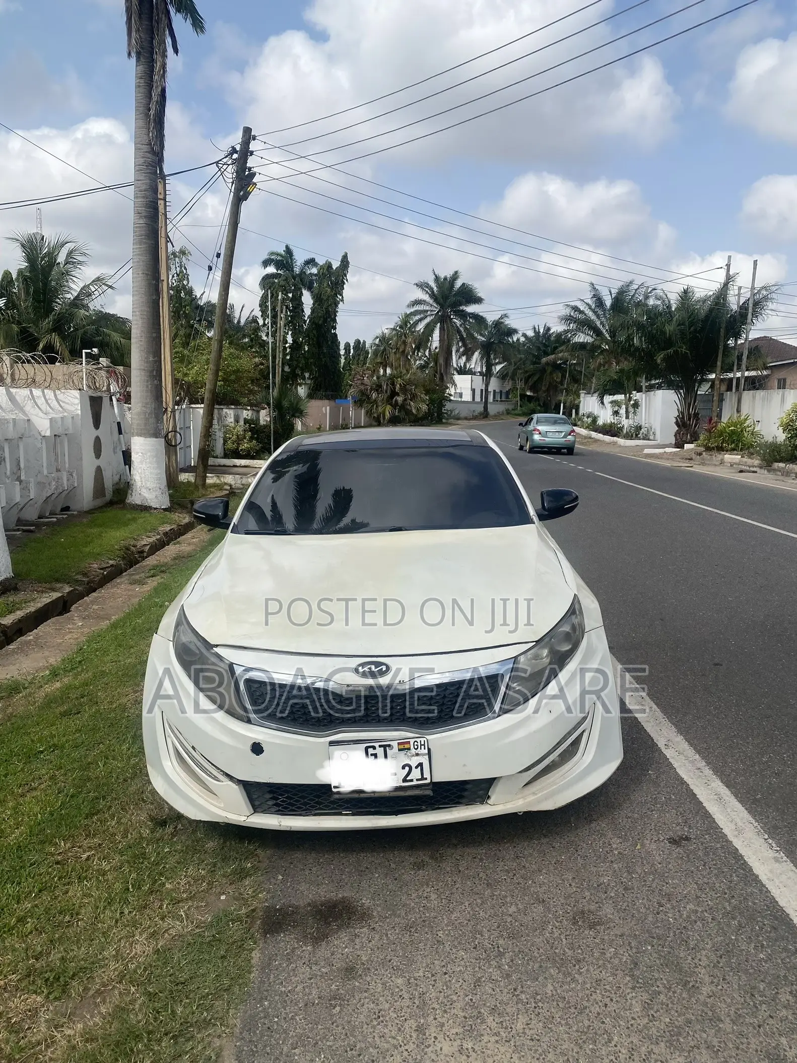 Kia K5 2013 White
