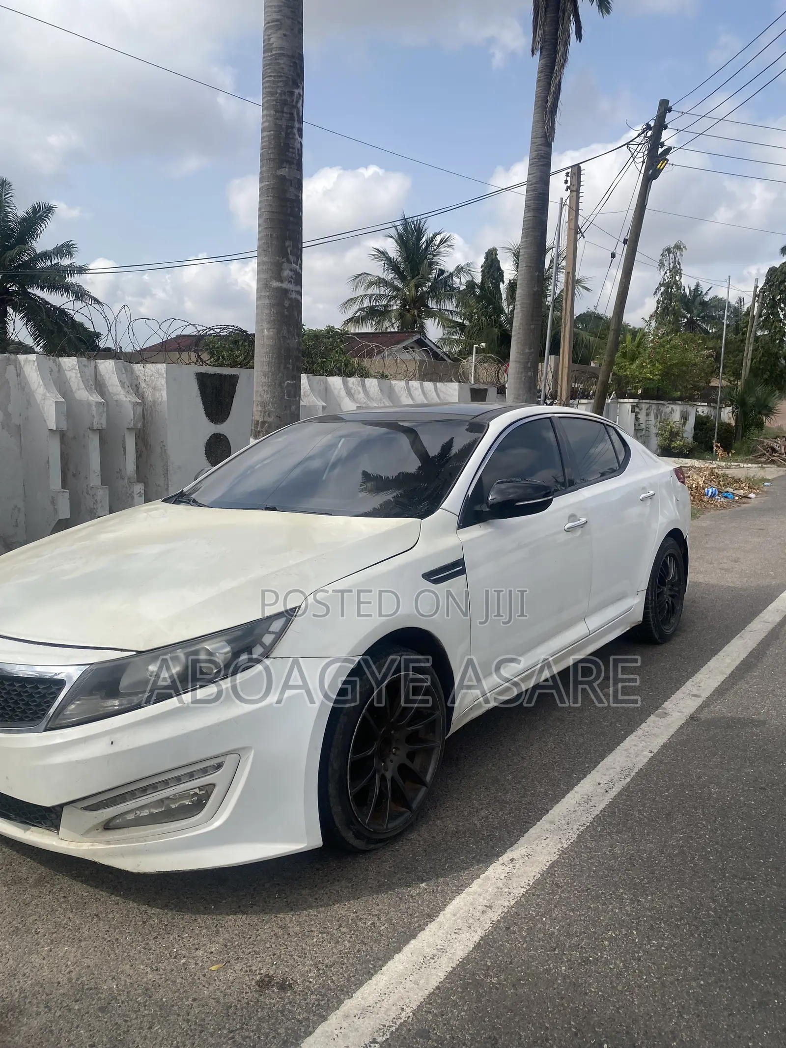 Kia K5 2013 White