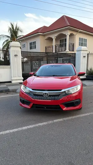 Honda Civic EX 4dr Sedan (2.0L 4cyl) 2017 Red